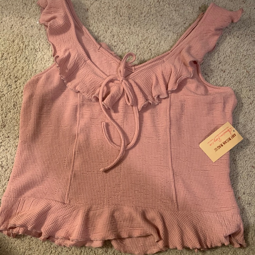 Misty rose tank top